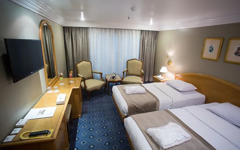 Cabin aboard the A Sara Nile Cruise Nile cruise